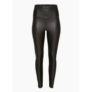 Aritzia Wilfred Daria Vegan Leather Pants Ankle Length EUC